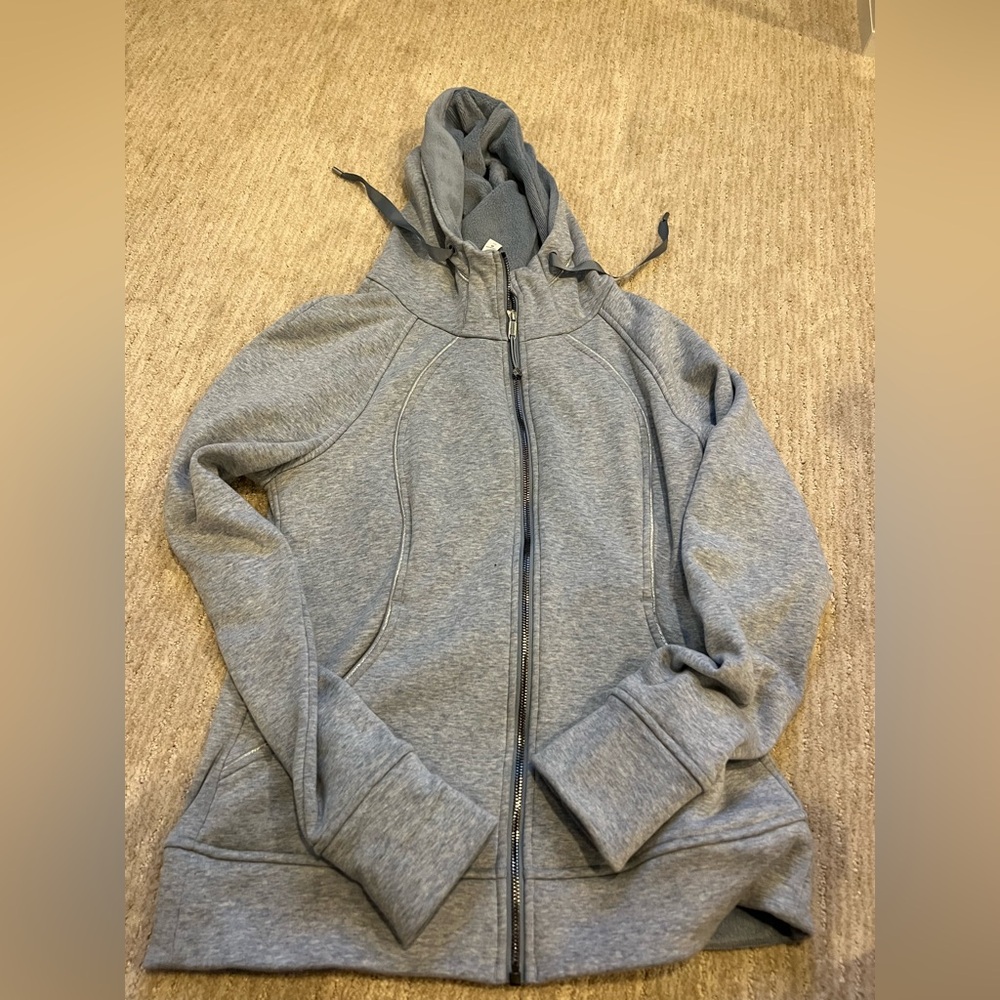 Blue Lululemon zip up